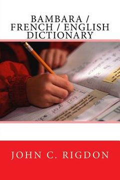 portada Bambara / French / English Dictionary (in English)