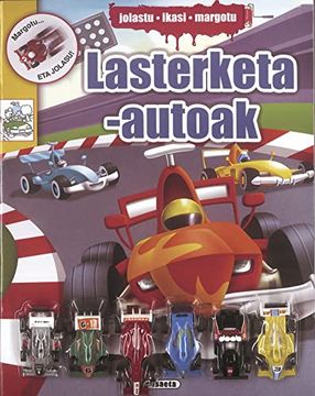 portada Lasterketa-Autoak (Jolastu, Ikasi, Margotu) (en Euskera)