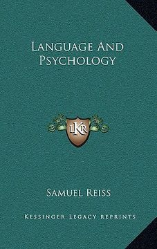 portada language and psychology (en Inglés)