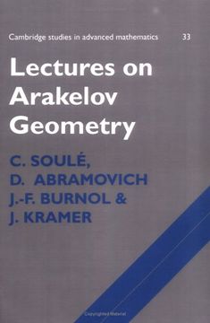 portada Lectures on Arakelov Geometry Paperback (Cambridge Studies in Advanced Mathematics) (in English)
