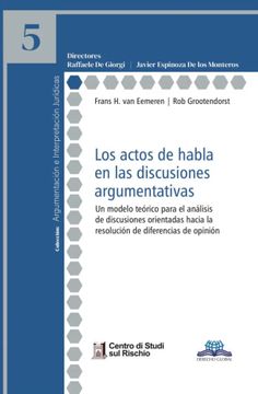 portada Los actos de habla en las discusiones argumentativas (in Spanish)