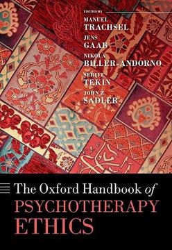 portada Oxford Handbook of Psychotherapy Ethics (Oxford Handbooks) (en Inglés)