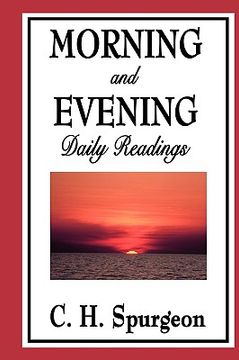portada morning and evening: daily readings