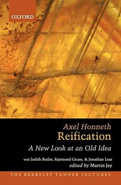portada Reification: A new Look at an old Idea (The Berkeley Tanner Lectures) 