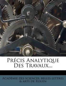 portada Precis Analytique Des Travaux... (in French)