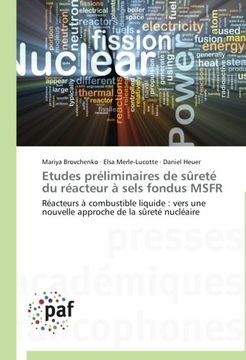 portada Etudes préliminaires de sûreté du réacteur à sels fondus MSFR