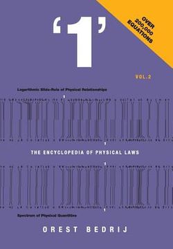 portada '1': The Encyclopedia of Physical Laws Vol. 2 (en Inglés)