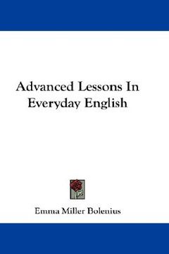 portada advanced lessons in everyday english
