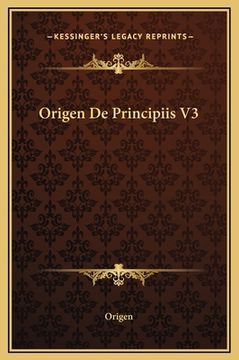 portada Origen De Principiis V3