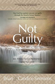 portada Not Guilty: Be Free to Experience God’S Love (The Passion Translation Devotional Commentaries) (in English)