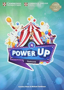 portada Power up Level 4 Flashcards (Pack of 185) (Cambridge Primary Exams) (in English)