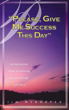 portada please, give me success this day (in English)