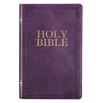 portada Kjv Gift Edition Bible Purple (en Inglés)