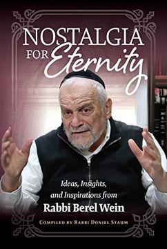 portada Nostalgia for Eternity: Ideas, Insights, and Inspirations From Rabbi Berel Wein (en Inglés)
