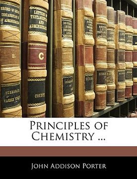 portada principles of chemistry ... (en Inglés)