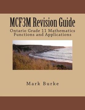 portada MCR3U Revision Guide: Ontario Grade 11 Academic Functions (en Inglés)