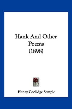 portada hank and other poems (1898) (en Inglés)