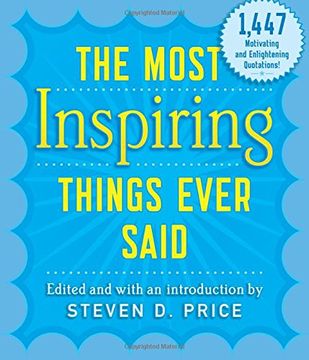 portada The Most Inspiring Things Ever Said (in English)