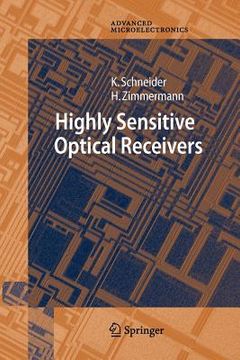 portada highly sensitive optical receivers (en Inglés)