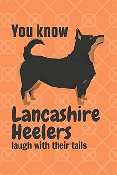 portada You Know Lancashire Heelers Laugh With Their Tails: For Lancashire Heeler dog Fans (en Inglés)