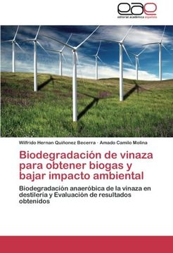 portada Biodegradacion de Vinaza Para Obtener Biogas y Bajar Impacto Ambiental