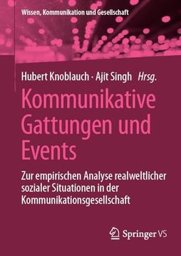 portada Kommunikative Gattungen und Events (en Alemán)