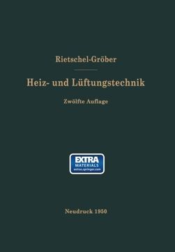 portada H. Rietschels Lehrbuch der Heiz- und Lüftungstechnik (German Edition)