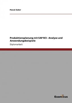 portada Produktionsplanung mit sap r3 Analyse und Anwendungsbeispiele (en Alemán)