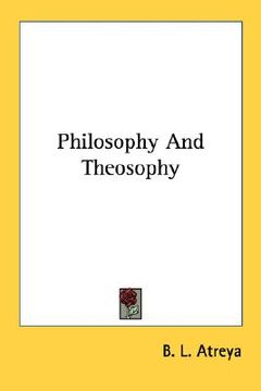 portada philosophy and theosophy (in English)
