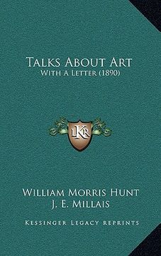 portada talks about art: with a letter (1890) (en Inglés)