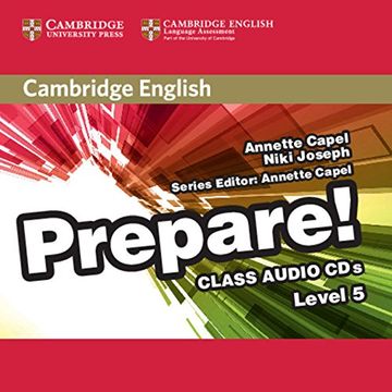 portada Cambridge English Prepare! Level 5 Class Audio cds (2) () (en Inglés)