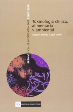 portada Toxinología Clínica, Alimentaria y Ambiental (in Spanish)