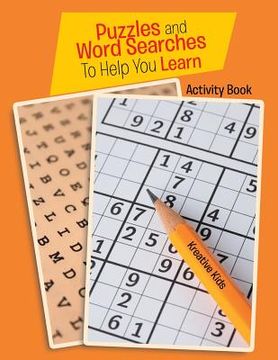 portada Puzzles and Word Searches To Help You Learn Activity Book (en Inglés)