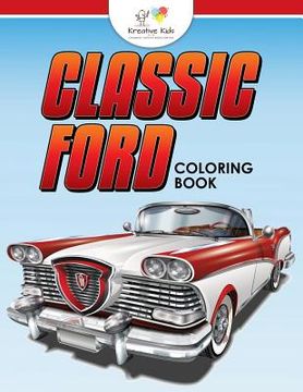portada Classic Ford: A Coloring Book (en Inglés)