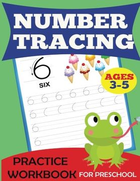 portada Number Tracing Practice Workbook (Preschool Workbooks)
