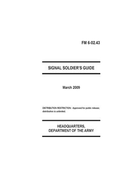 portada Signal Soldier's Guide