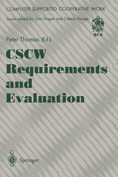 portada cscw requirements and evaluation (en Inglés)