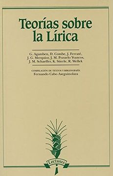 portada Teorias Sobre la Lirica (in Spanish)