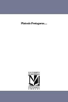 portada platonis protagoras.... (in English)