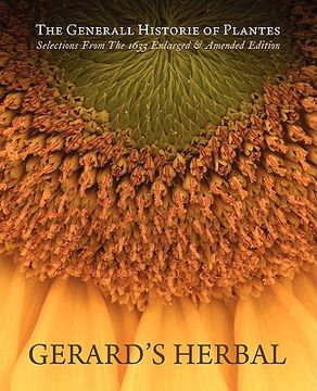 portada gerard's herbal: selections from the 1633 enlarged & amended edition (en Inglés)