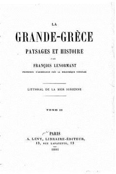 portada La grande-Grèce, paysages et histoire (en Francés)