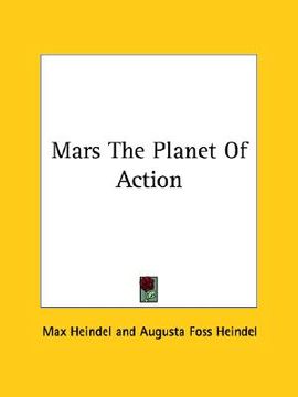 portada mars the planet of action (en Inglés)