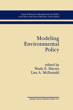 portada modeling environmental policy (in English)