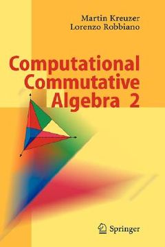 portada computational commutative algebra 2 (en Inglés)