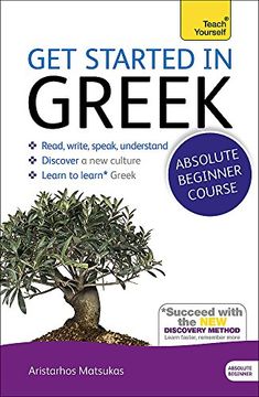 portada Get Started in Greek Absolute Beginner Course: The Essential Introduction to Reading, Writing, Speaking and Understanding a New Language [With CDROM] (en Inglés)