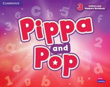 portada Pippa and pop Level 3 Letters and Numbers Workbook British English (in English)