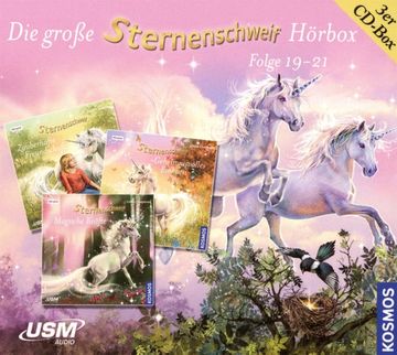 portada Die Grosse Sternenschweif Hoerbox Folge 19-21(3 Audio-Cds) (en Alemán)