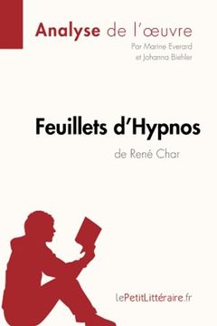 portada Feuillets D'hypnos de René Char (en Francés)