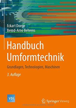 portada Handbuch Umformtechnik: Grundlagen, Technologien, Maschinen (Vdi-Buch) (en Alemán)