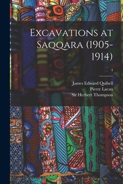 portada Excavations at Saqqara (1905-1914); 4